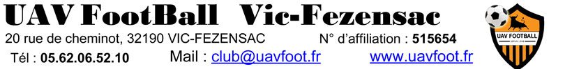UAV Football VIC-FEZENSAC